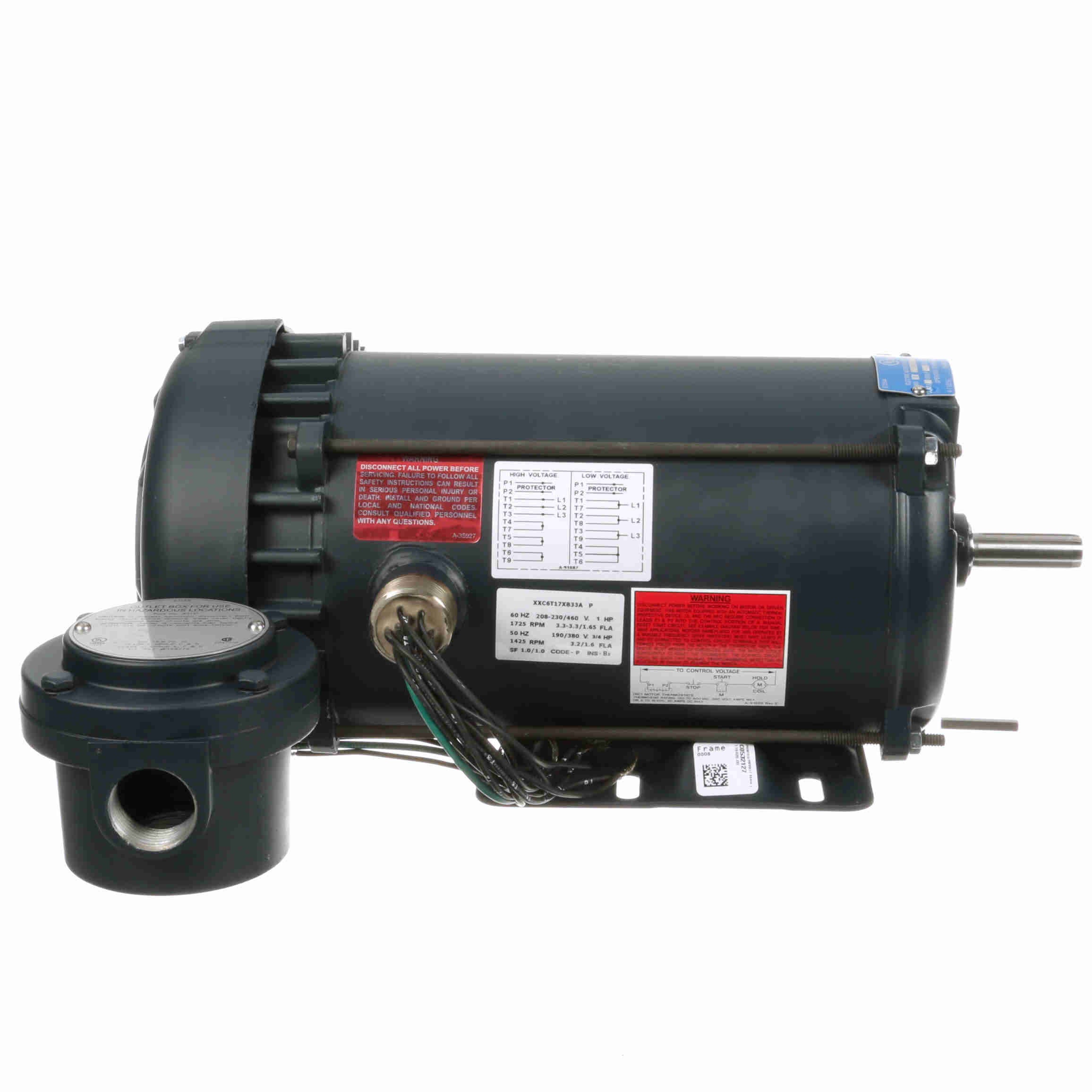 119426.00 Leeson 1HP Explosion Proof Electric Motor, 1800RPM - 0