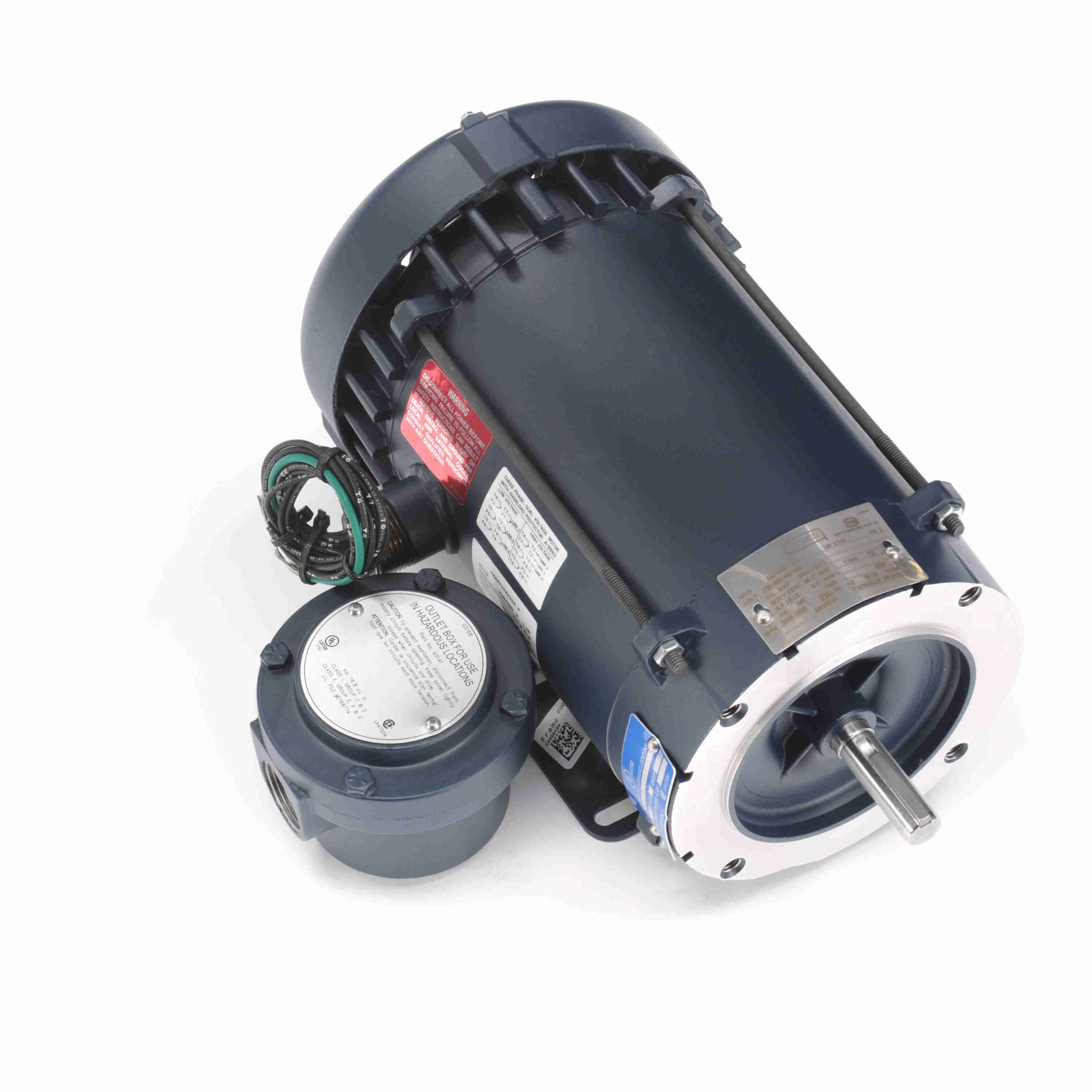 119436.00 Leeson 1HP Explosion Proof Electric Motor, 3600RPM