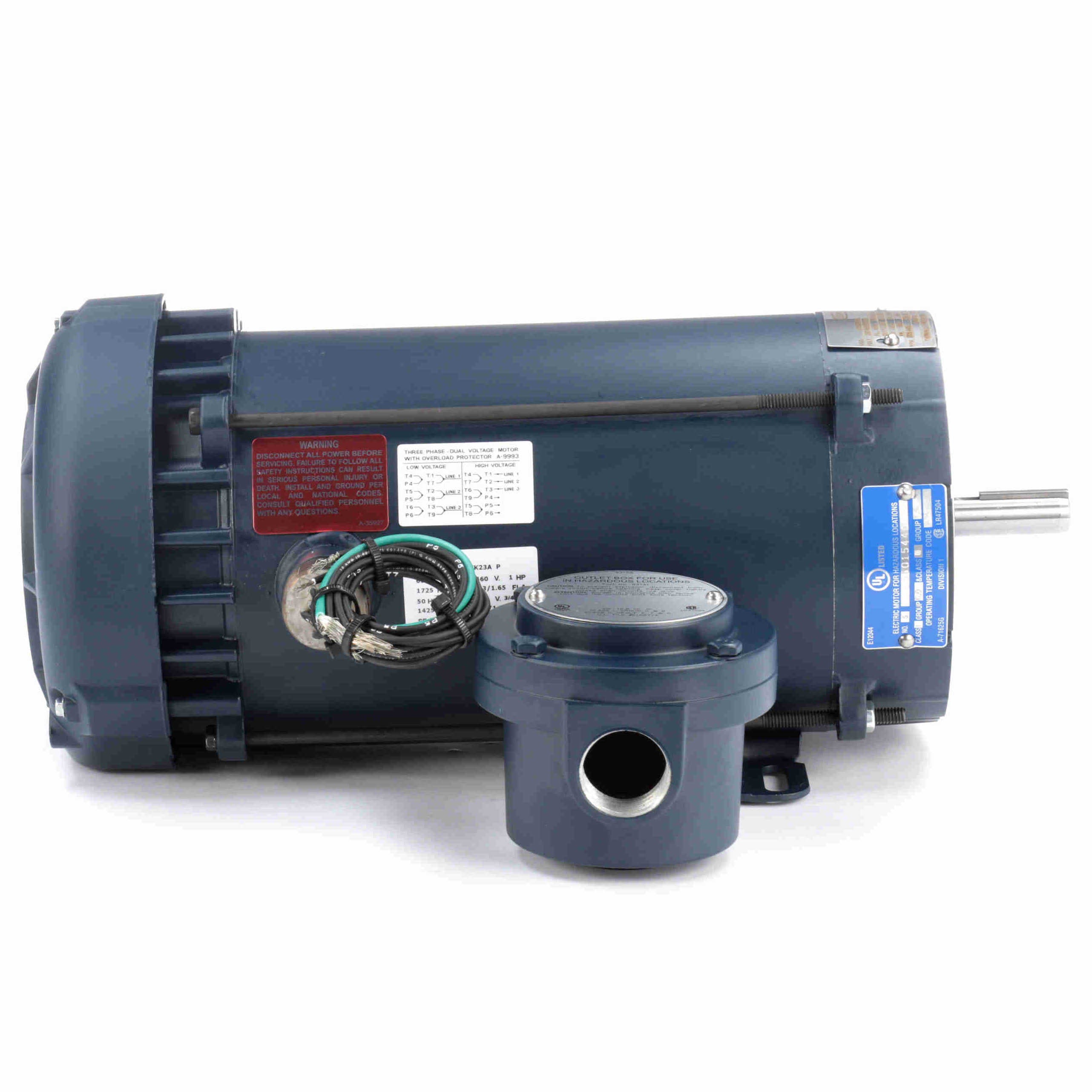 119437.00 Leeson 1HP Explosion Proof Electric Motor, 1800RPM - 0