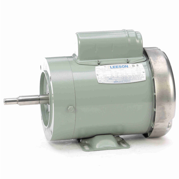 119448.00 Leeson 1HP Agriculture Duty Milk Transfer Pump Electric Motor, 3600RPM