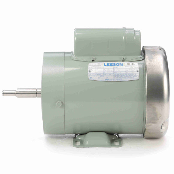 119448.00 Leeson 1HP Agriculture Duty Milk Transfer Pump Electric Motor, 3600RPM