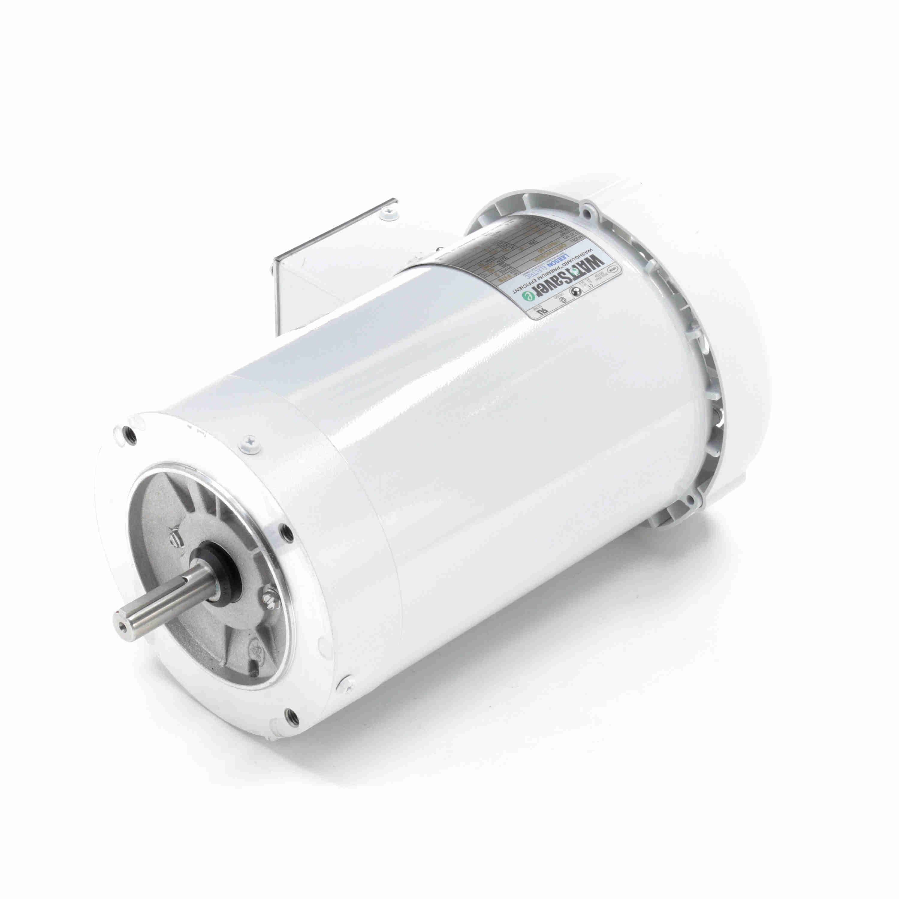 Leeson Washguard Electric Motor, 2 HP, 1800 RPM - 0