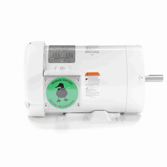 119482.00 Leeson Washguard Motor, 2 HP, 3600 RPM
