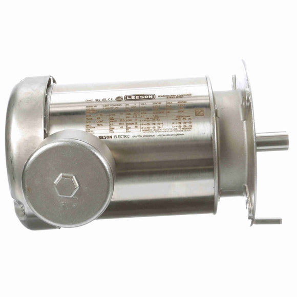 119507.00 Leeson 1HP/0.75kW IEC Metric Washguard Electric Motor, 1800RPM