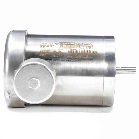 119512.00 Leeson 1HP Washdown Electric Motor, 1800RPM