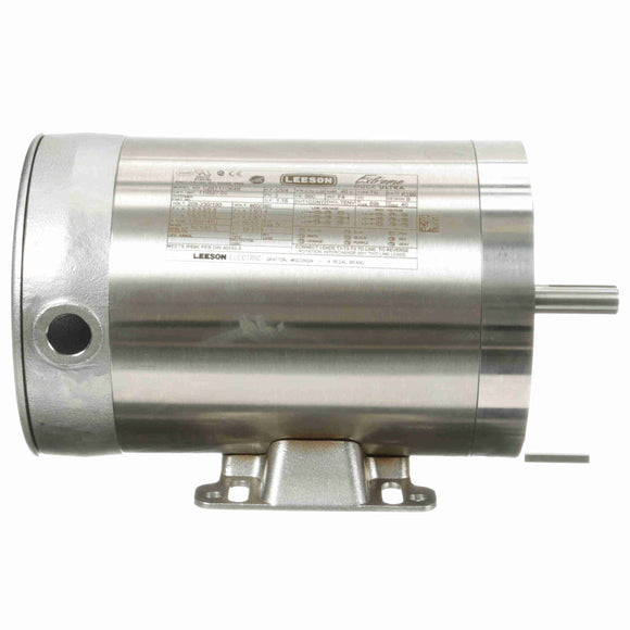 119527.00 Leeson 1HP Washdown Electric Motor, 1800RPM