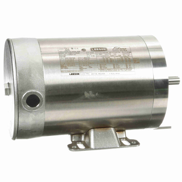 119527.00 Leeson 1HP Washdown Electric Motor, 1800RPM