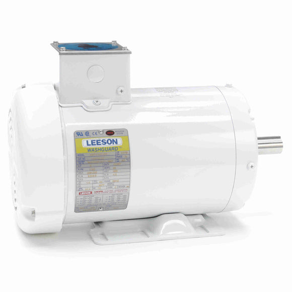 119783.00 Leeson 3HP Agriculture Duty Feather Picker Electric Motor, 1800RPM