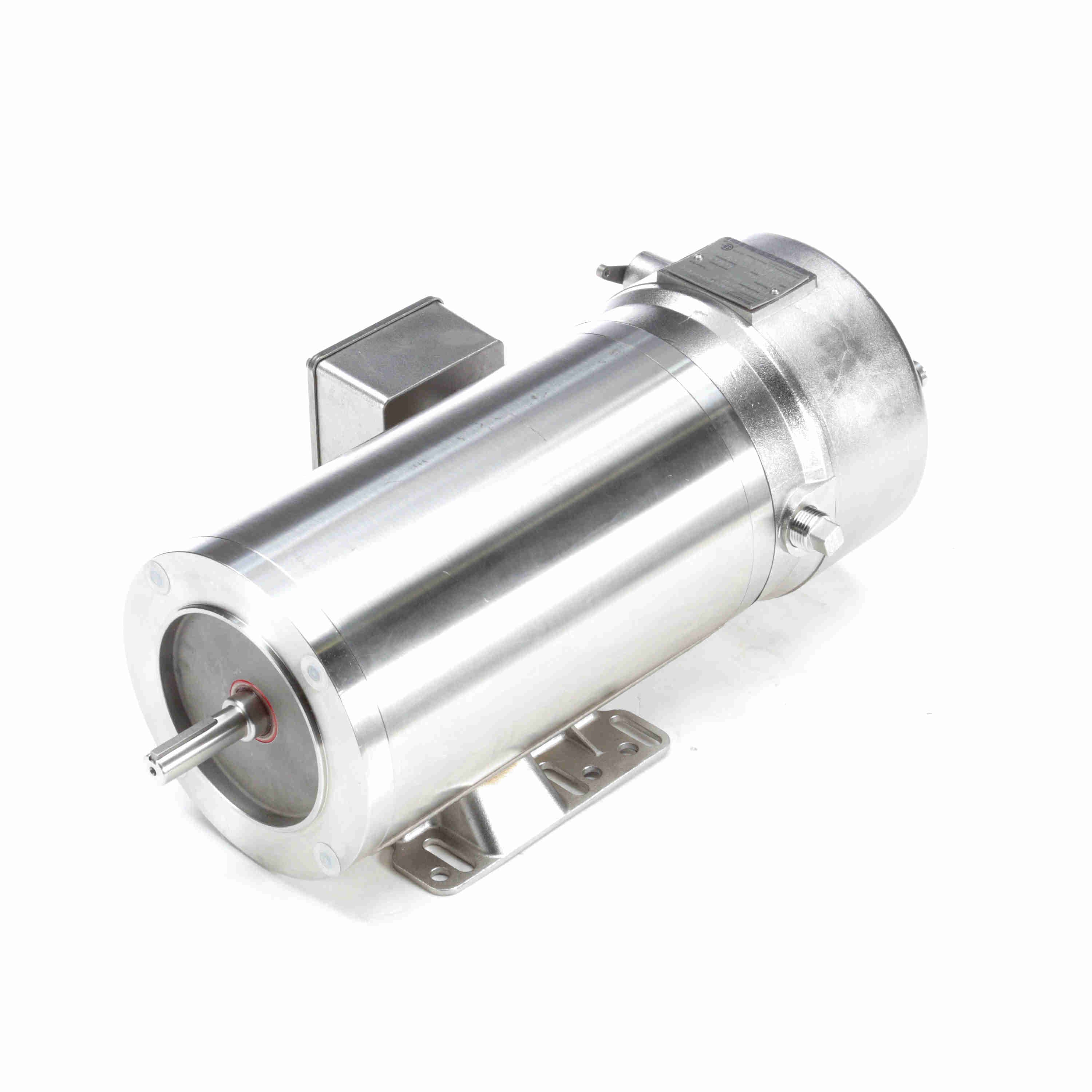 119785.00 Leeson 1HP Washguard Electric Brake Motor, 1800 RPM - 0