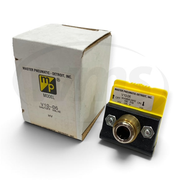 V10-06 Master Pneumatic Inline, Slide-Design Lockout/Shut-Off Valve