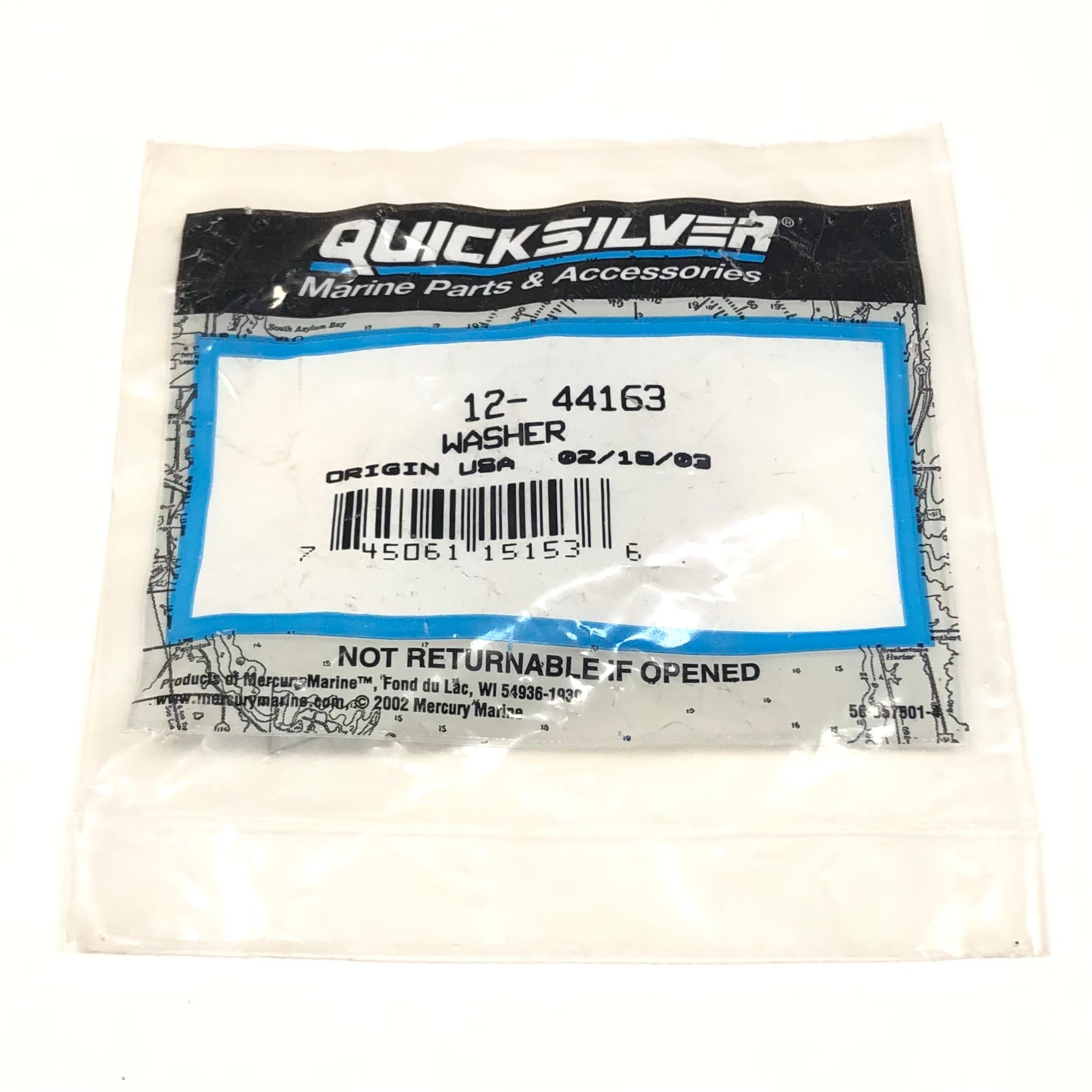 12-44163 Quicksilver Washer - 0
