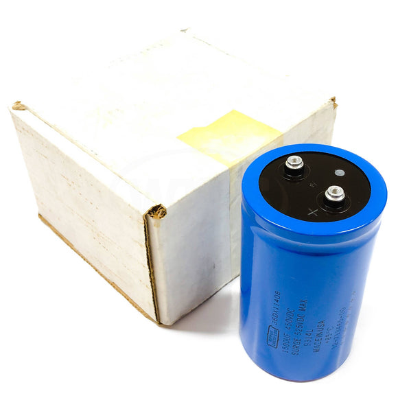 12-713465-00 Nippon Chemi-Con Electrolytic Capacitor, 1500 Microfarads, 450 VDC