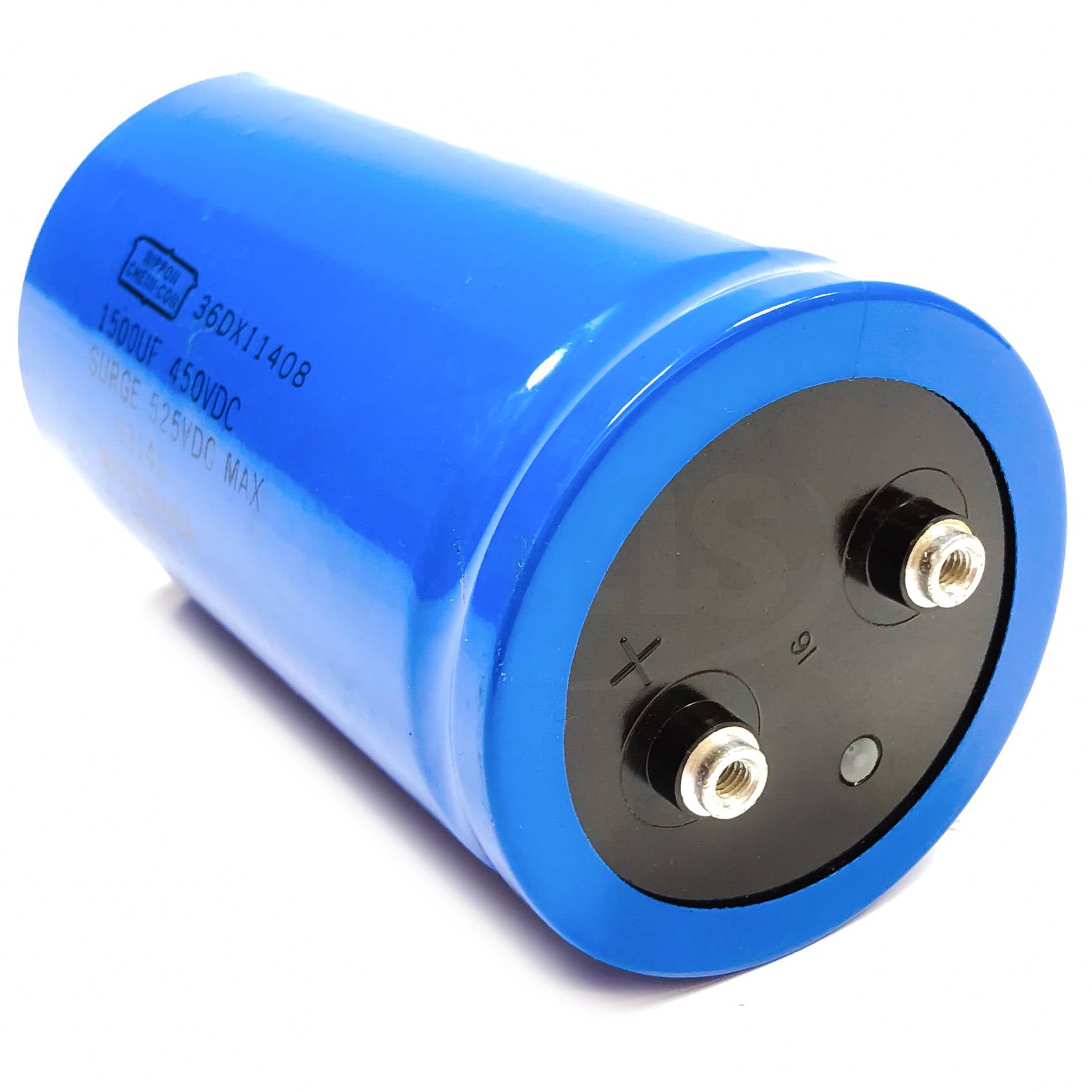 12-713465-00 Nippon Chemi-Con Electrolytic Capacitor, 1500 Microfarads, 450 VDC