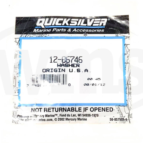 12-86746 Quicksilver Washers