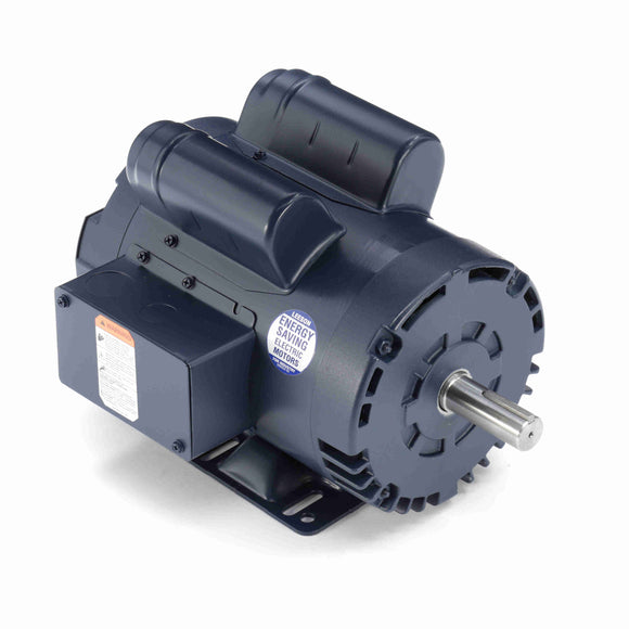 120004.00 Leeson 1.5HP Compressor Duty Electric Motor, 1800 RPM