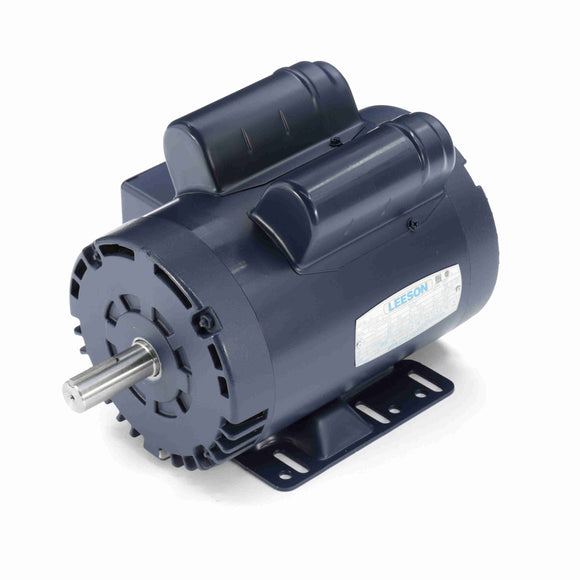 120004.00 Leeson 1.5HP Compressor Duty Electric Motor, 1800 RPM