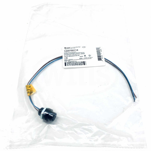 1200700114 Brad Connectivity Micro-Change 4P Female Receptacle 12"
