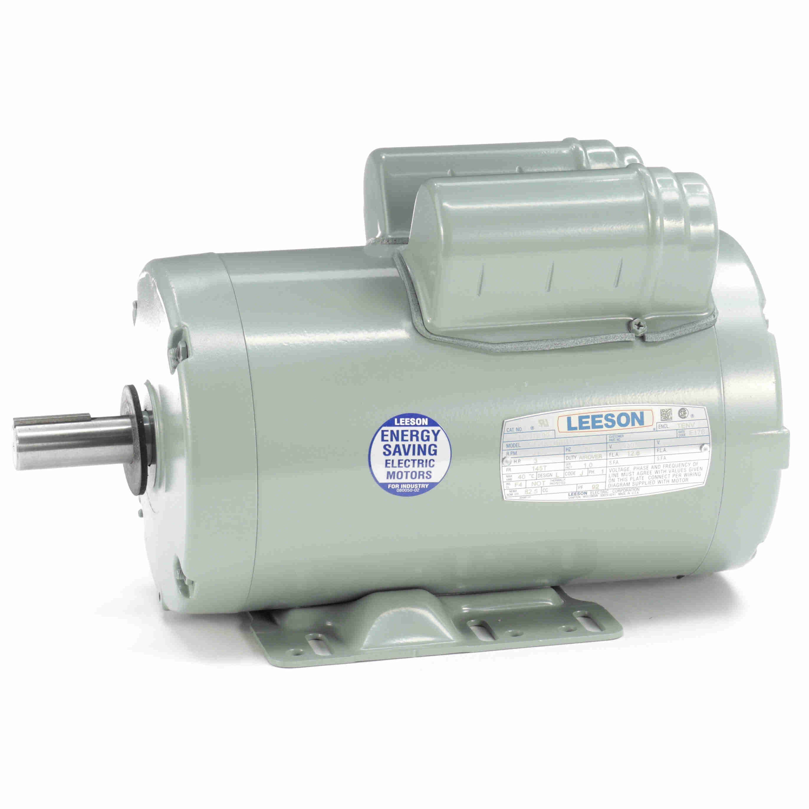 3HP Leeson Ag-Duty Aeration Fan Motor - 0