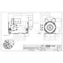 120554.00 Leeson 5HP Electric Motor-11