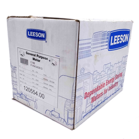 120554.00 Leeson 5HP Electric Motor
