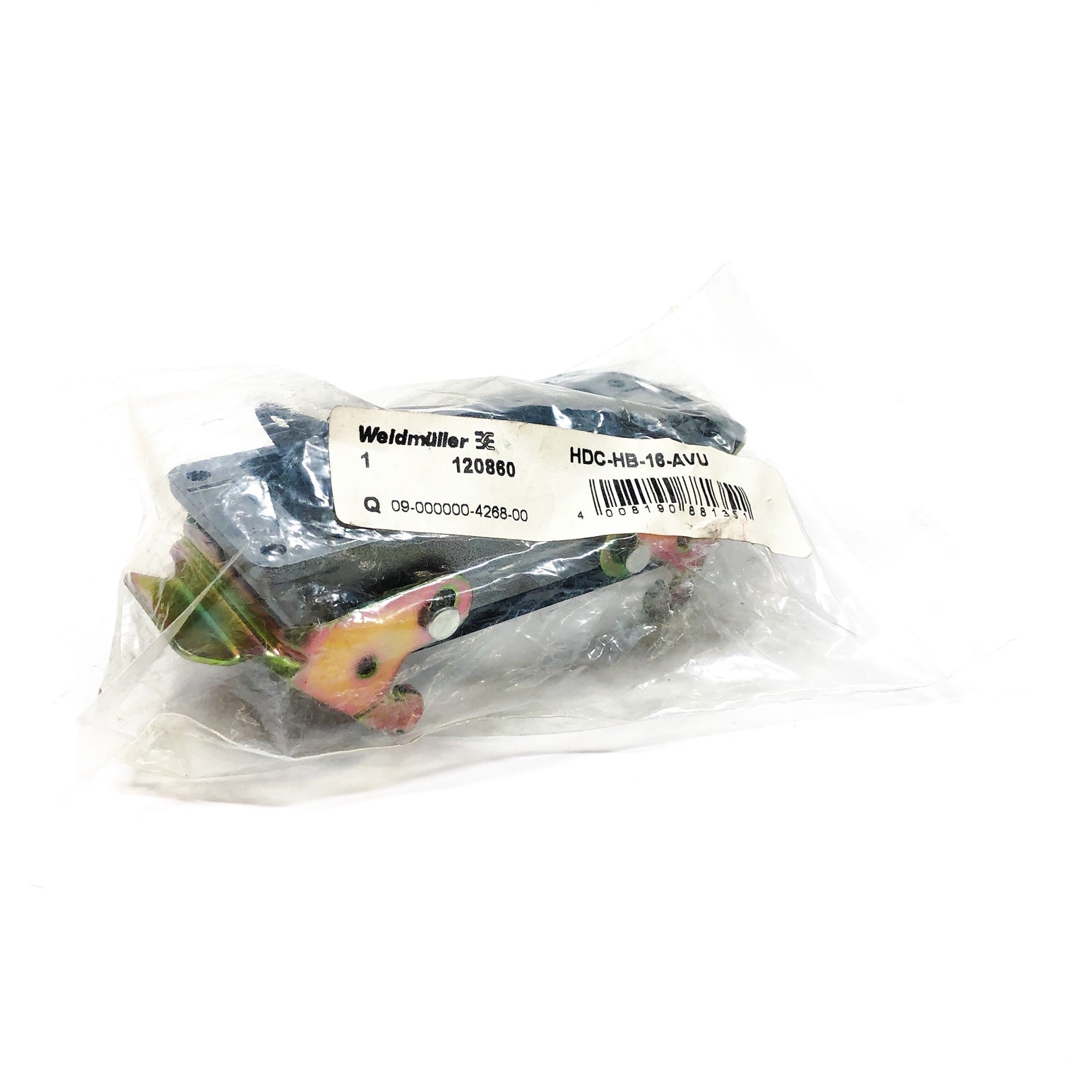 120860 Weidmuller Bulkhead Housing Group Size HB-16, HDC-HB-16-AVU, Size 6 - 0