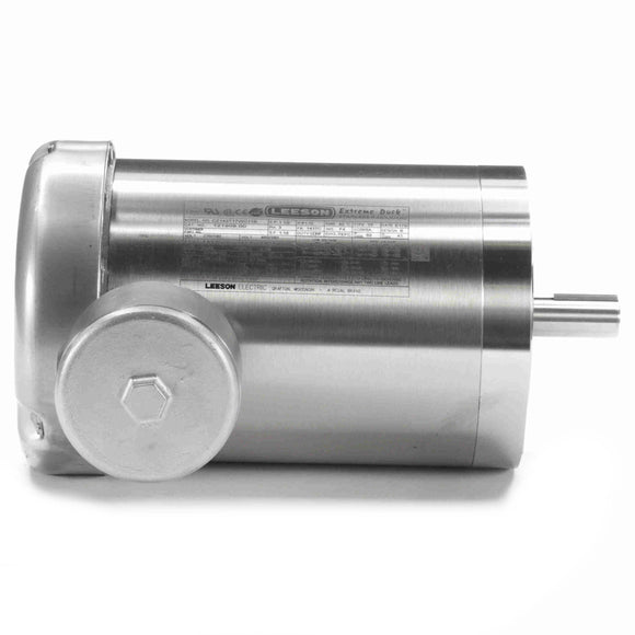 121909.00 Leeson 1.5HP Washdown Electric Motor, 1800RPM