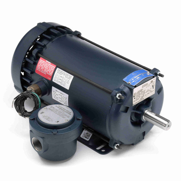 121915.00 Leeson 1/2HP Explosion Proof Electric Motor, 1800RPM