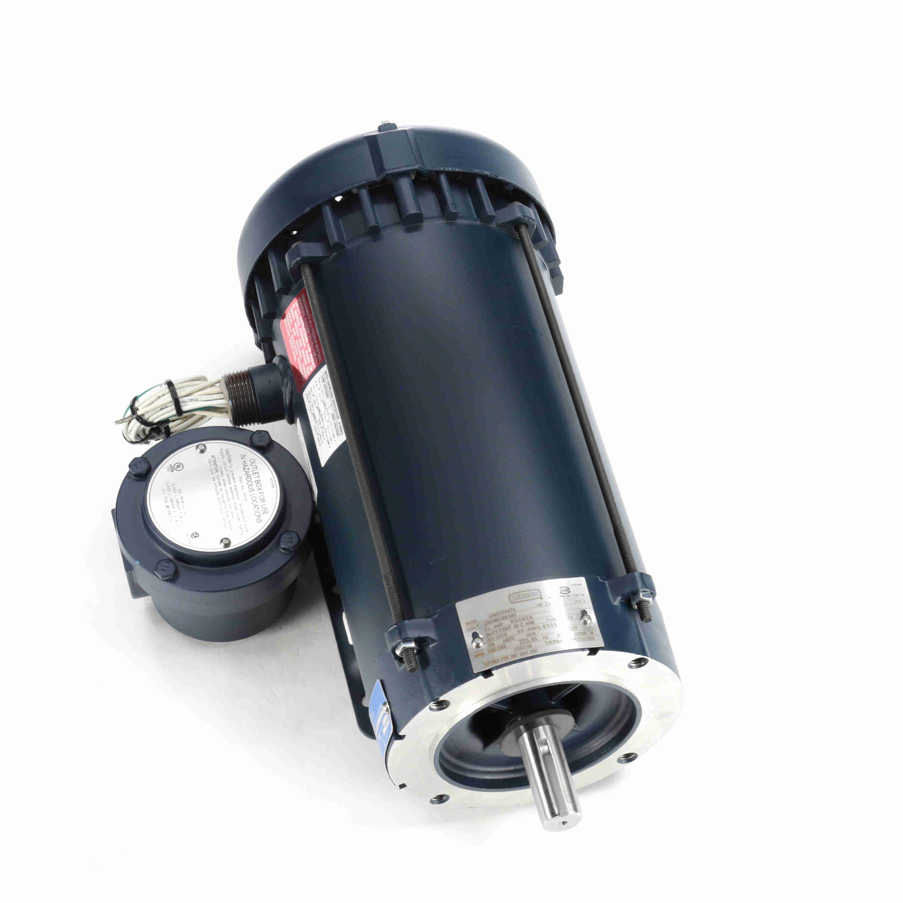 121921.00 Leeson 2HP Explosion Proof Electric Motor, 1800RPM