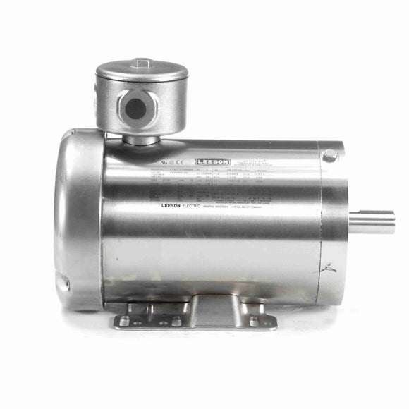 122009.00 Leeson 2HP Agriculture Duty Feather Picker Electric Motor, 1800RPM