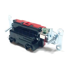 1221W Hubbell Pro Single-Pole Toggle Switch, 20A, 120/277VAC, White