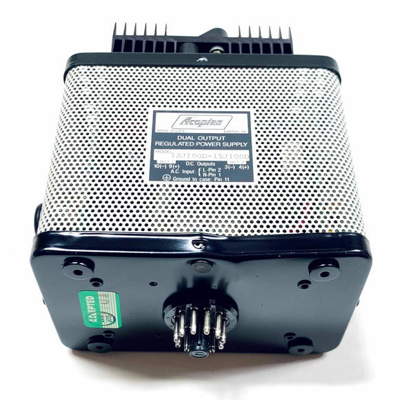 12J100D-15J100D Acopian Dual Output Regulated Power Supply