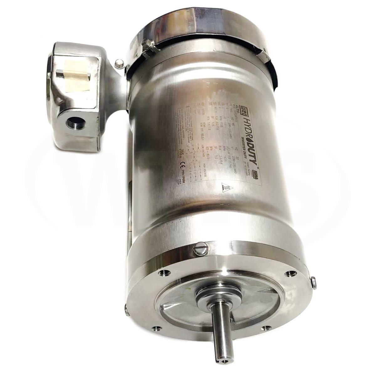 1311087115 WEG 1HP Hydroduty Washdown Electric Motor, 1725RPM