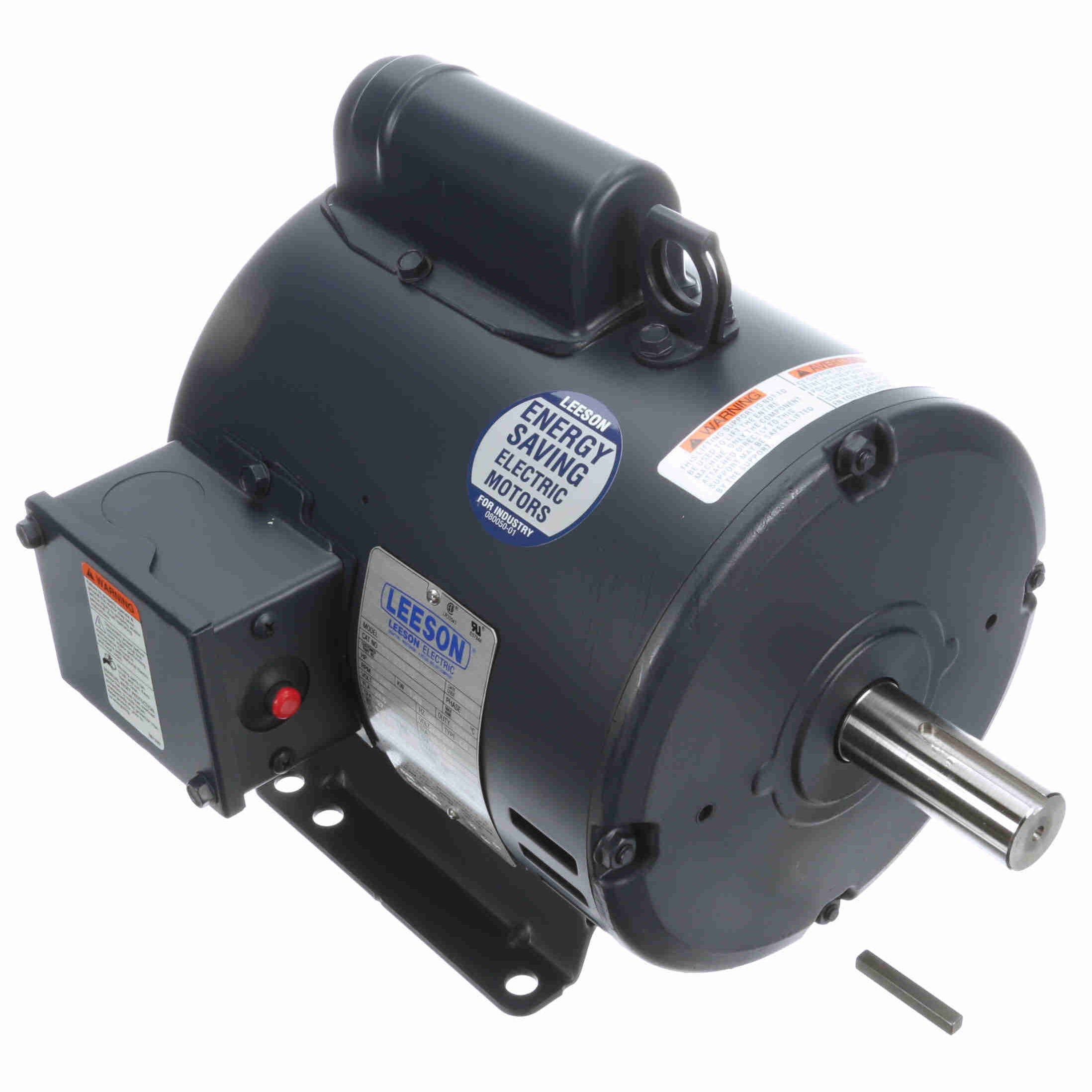 131536.00 Leeson 2HP Air Compressor Electric Motor, 1740RPM