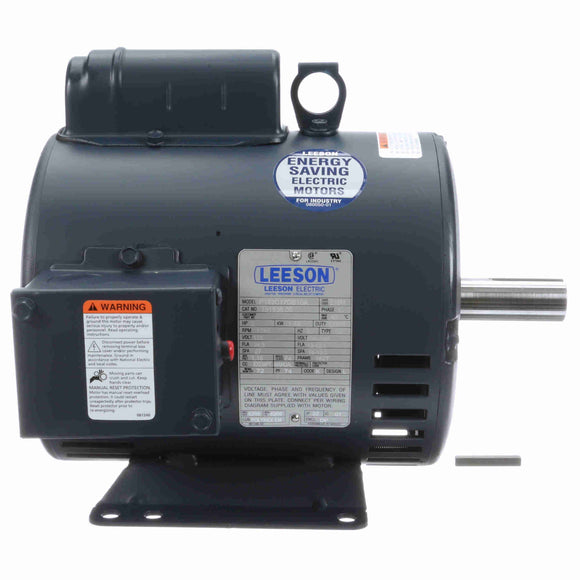 131536.00 Leeson 2HP Air Compressor Electric Motor, 1740RPM