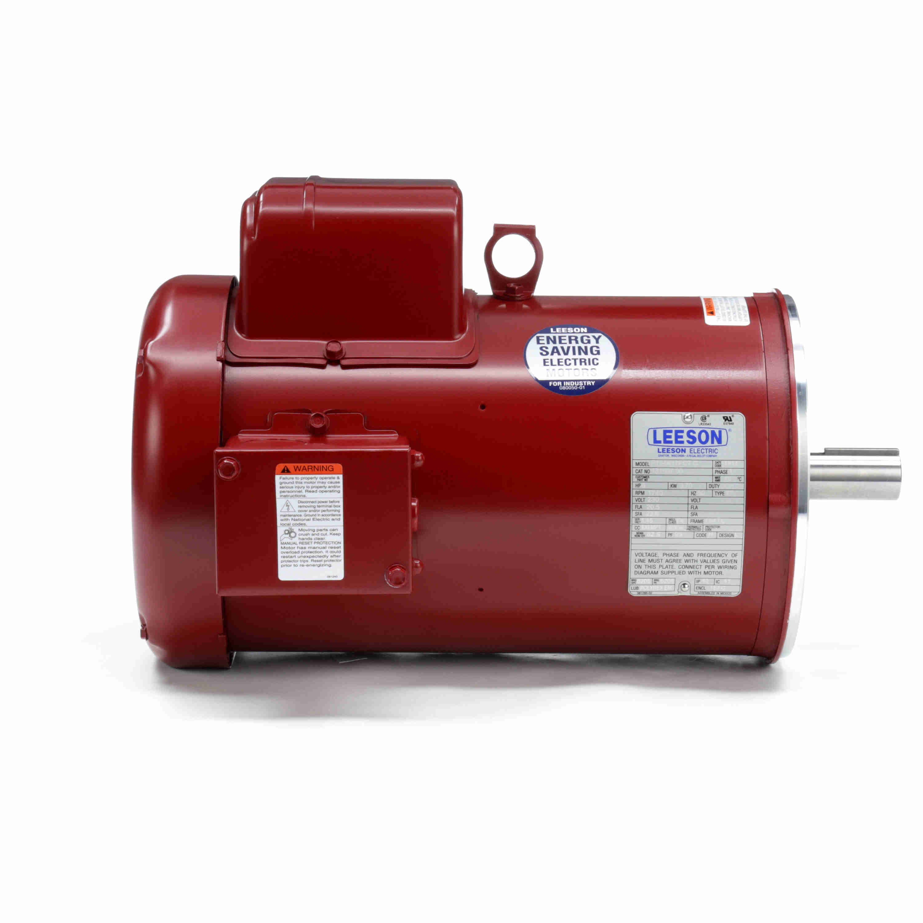 131602.00 Leeson 5HP Hi-Torque Farm/Agriculture Duty Electric Motor