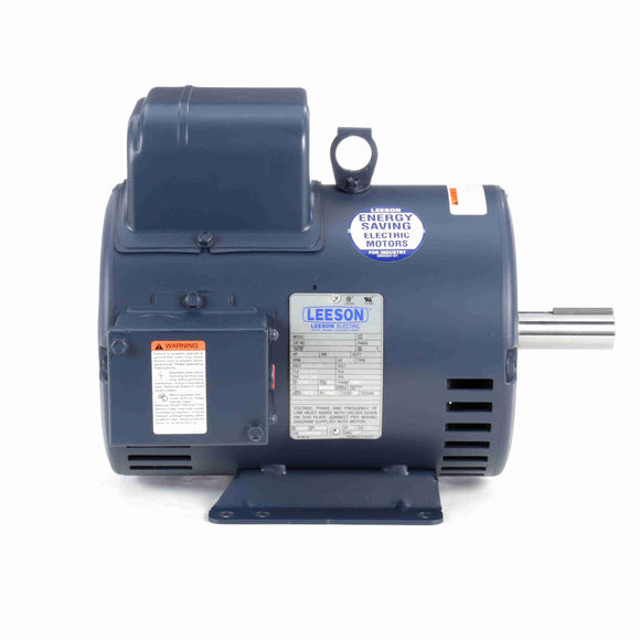 131622.00 Leeson 5HP Compressor Duty Electric Motor, 1740RPM
