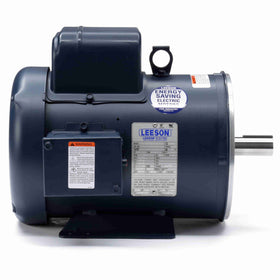 131857.00 Leeson 3HP Electric Motor, 1800RPM - 0