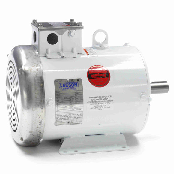 132246.00 Leeson 2HP Ag-Duty Feather Picker Electric Motor, 1200RPM