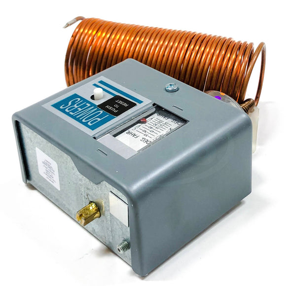 134-1700 Siemens Pneumatic Temperature Control Range 15/55 *F 1/8"x20' Bulb