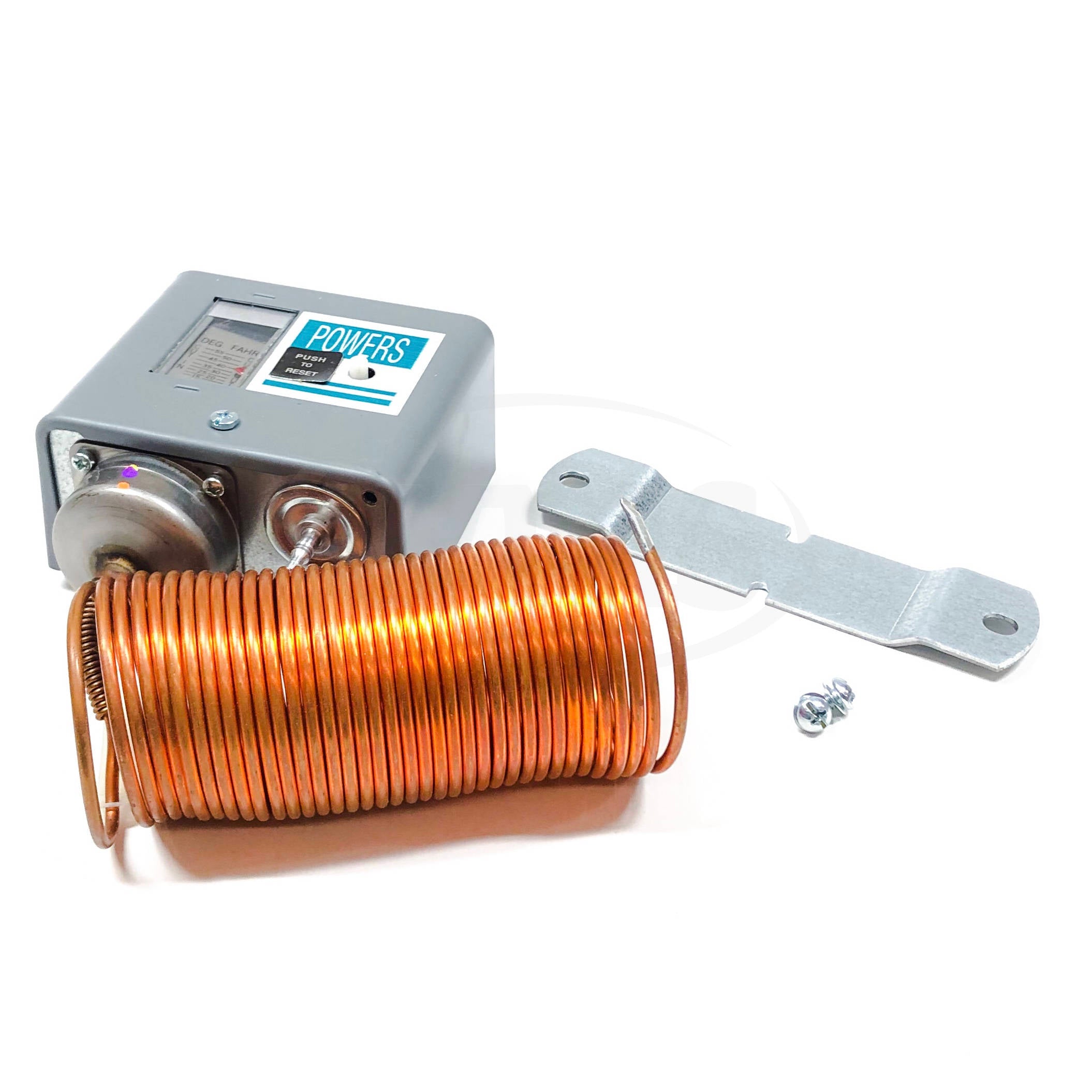 134-1700 Siemens Pneumatic Temperature Control Range 15/55 *F 1/8"x20' Bulb