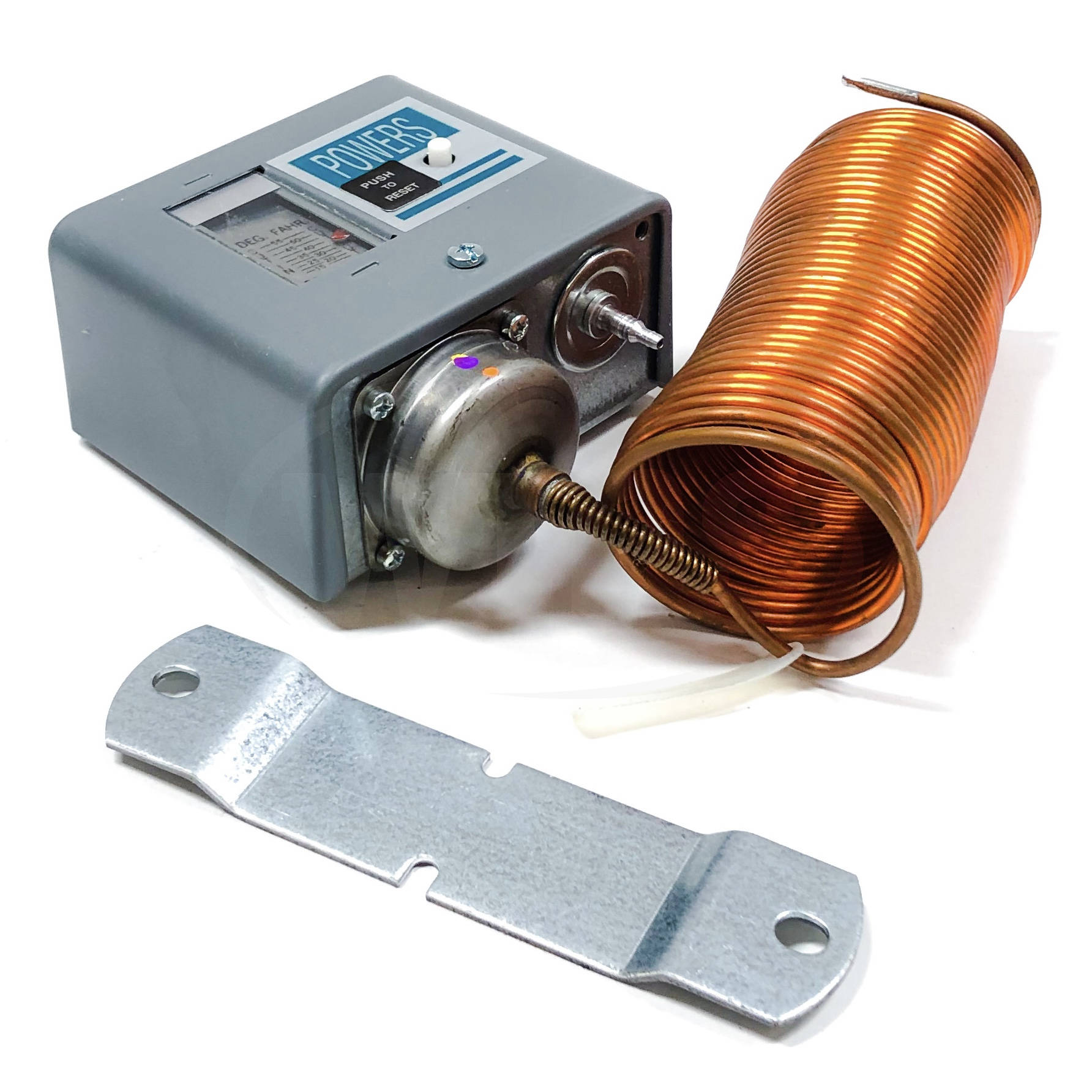 134-1700 Siemens Pneumatic Temperature Control Range 15/55 *F 1/8"x20' Bulb - 0