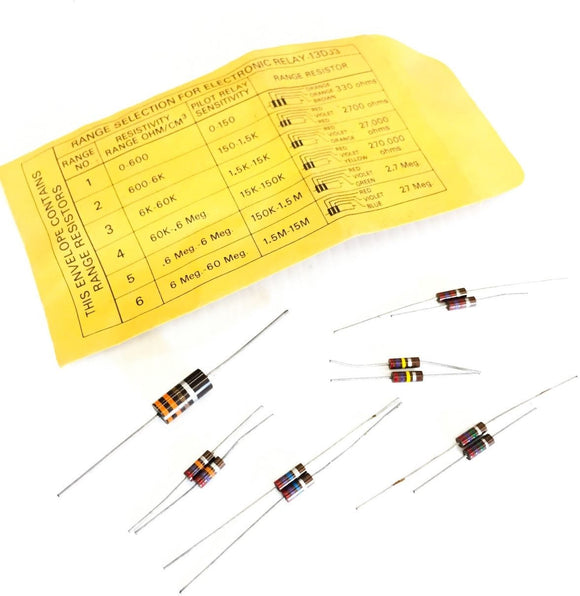 13DJ3-3000 Range Resistors for Electronic Relays