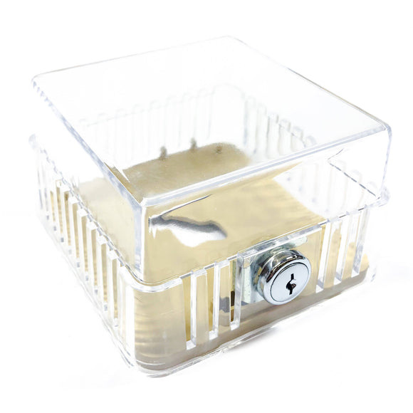 13G328 Grainger Universal Thermostat Guard, Clear