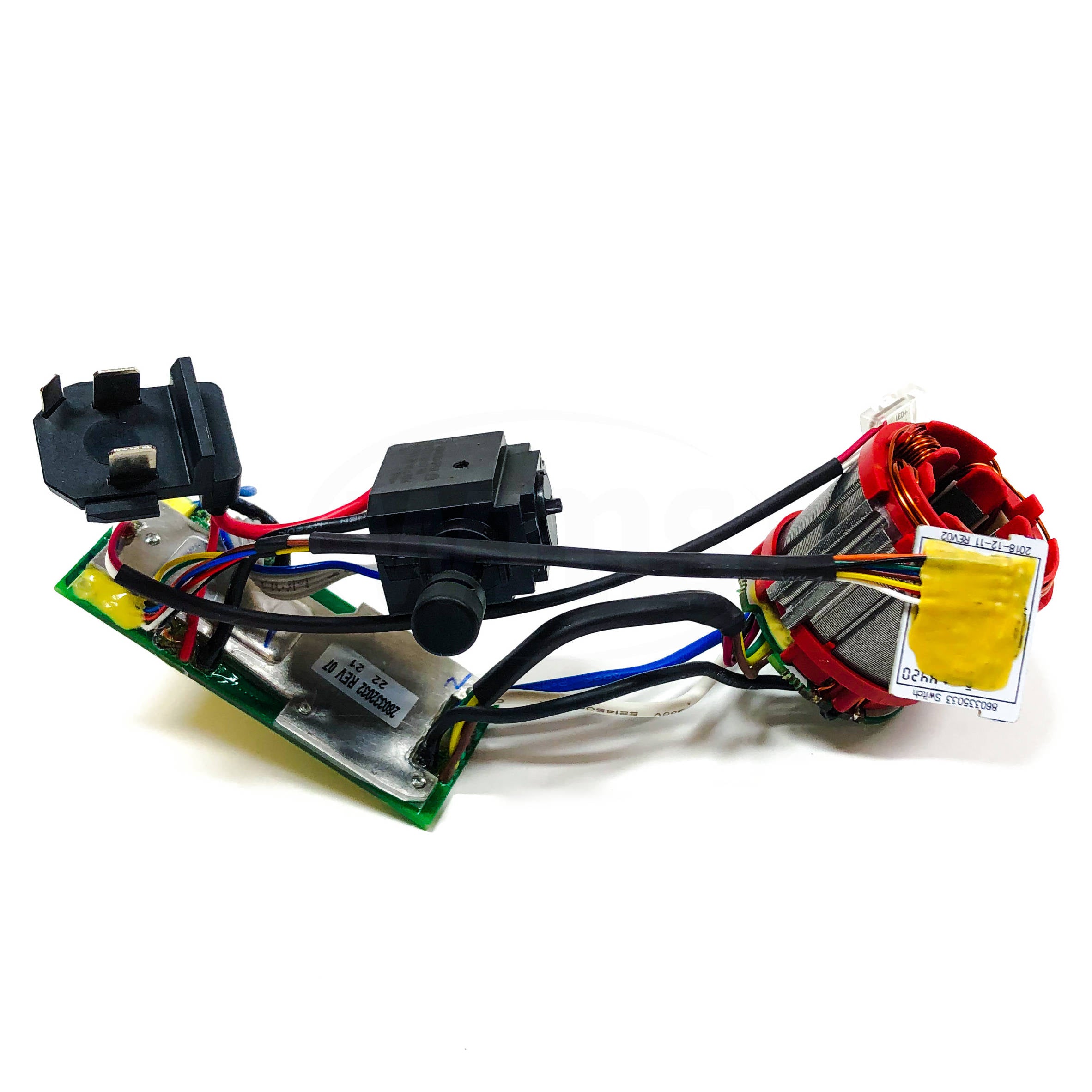 Stator, Switch & Electronics Assembly