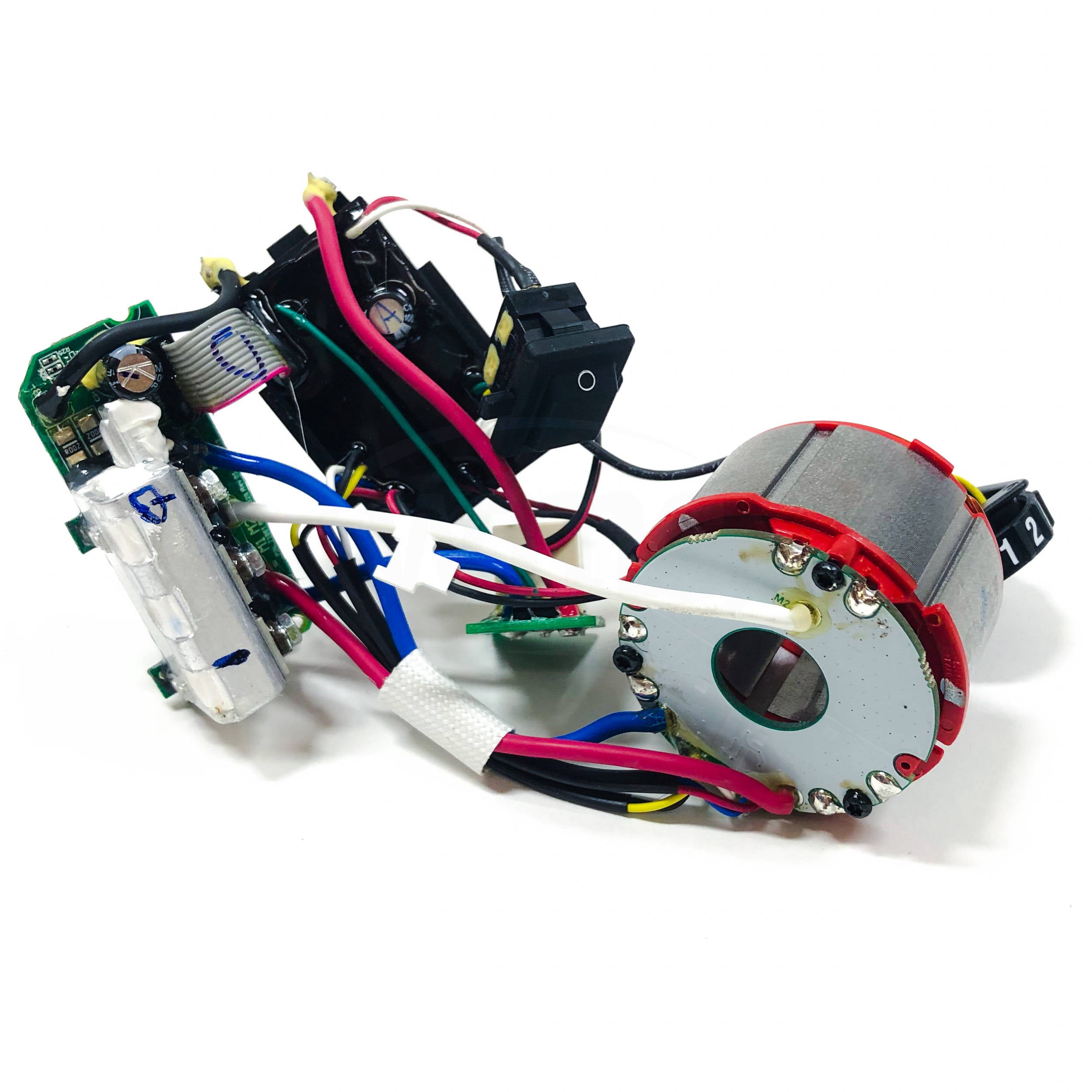 14-20-0136 Milwaukee Motor Stator and PCB Assembly - 0