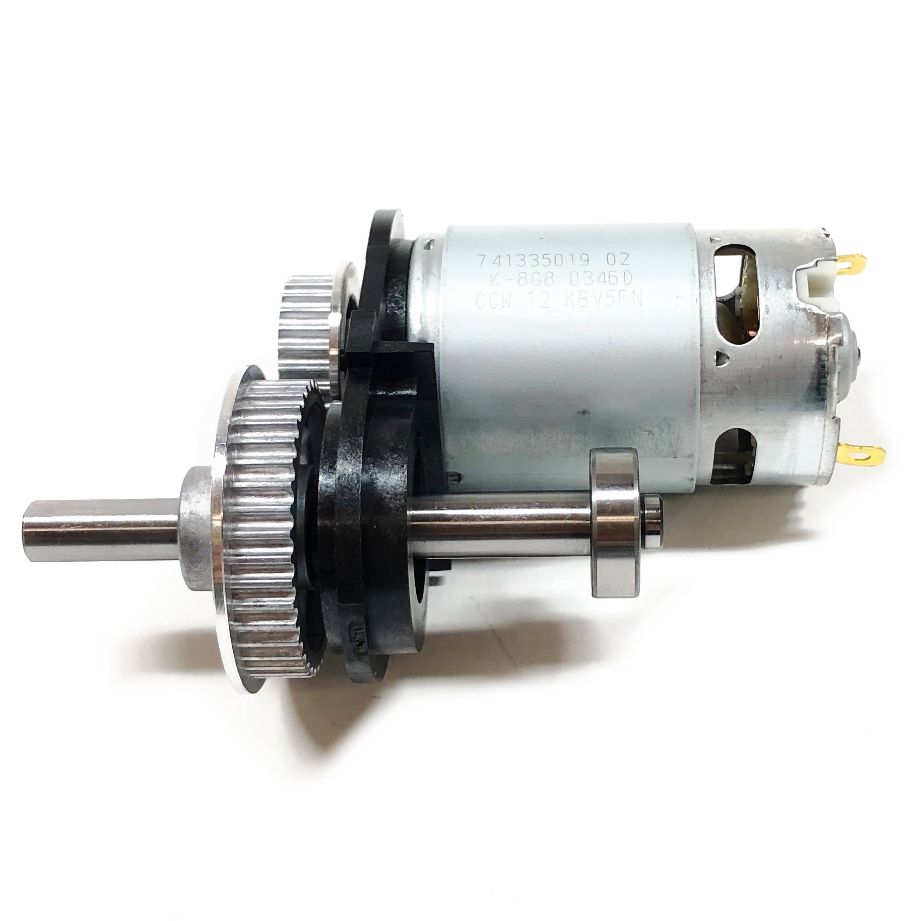 14-50-0001 Milwaukee Motor / Pulley / Shaft Assembly