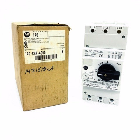 140-CMN-4000 Allen-Bradley Manual Motor Starter - 0