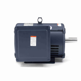 140155.00 Leeson 7.5HP Compressor Duty Electric Motor, 1740 RPM - 0