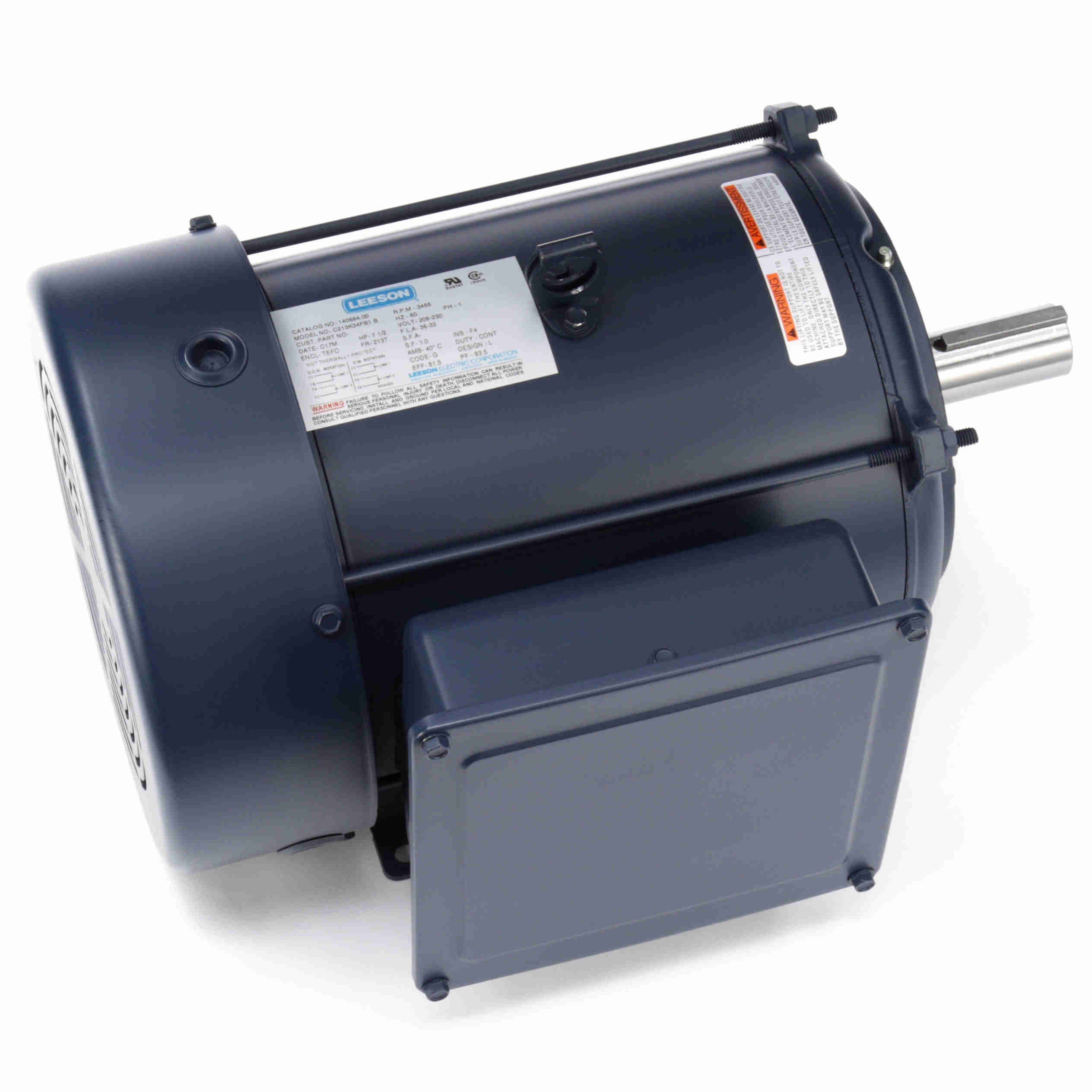 140684.00 Leeson 7.5HP Electric Motor, 3600RPM - 0