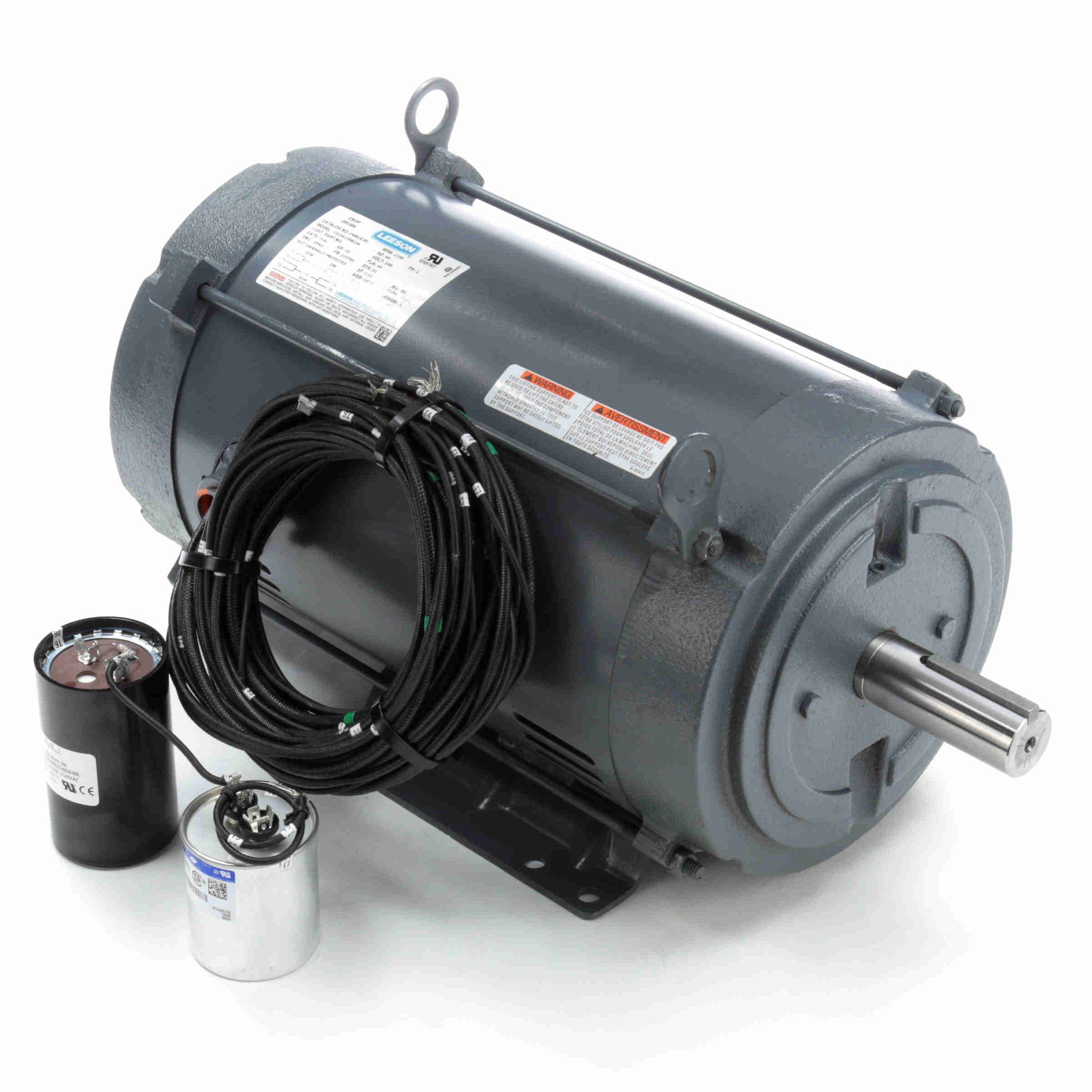 140816.00 Leeson 10HP Agriculture Duty Tobacco Barn Electric Motor, 1800RPM